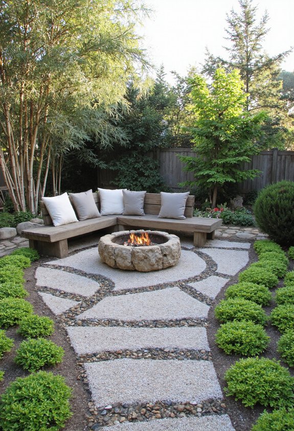 réunion chaleureuse sous un ciel étoilé autour du feu