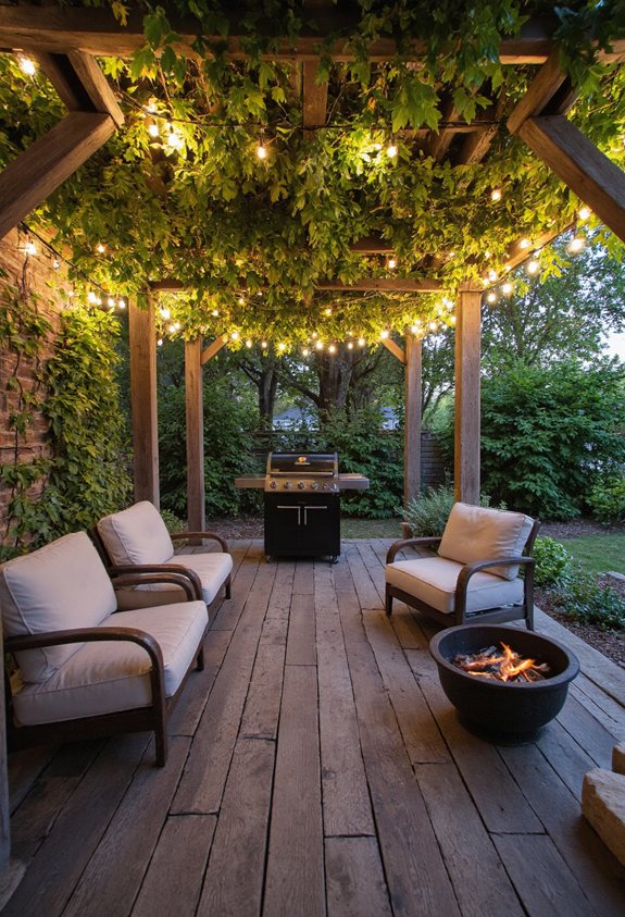 patio confortable toute l'année