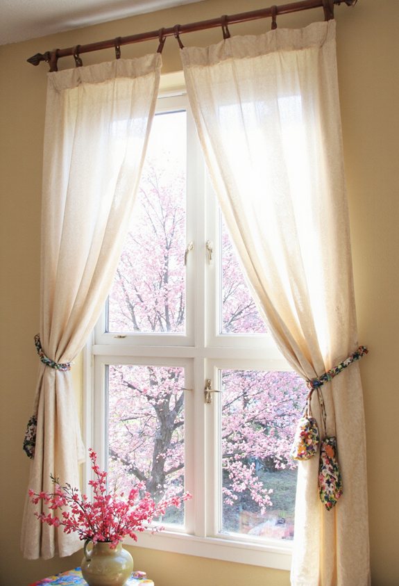 idées décoratives de nouettes de rideaux