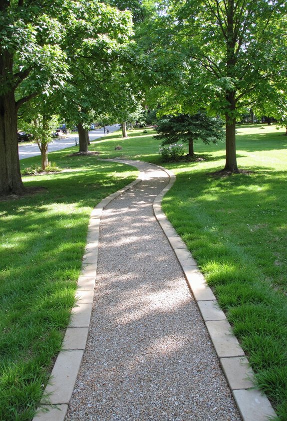 définition de chemin de jardin en bordure