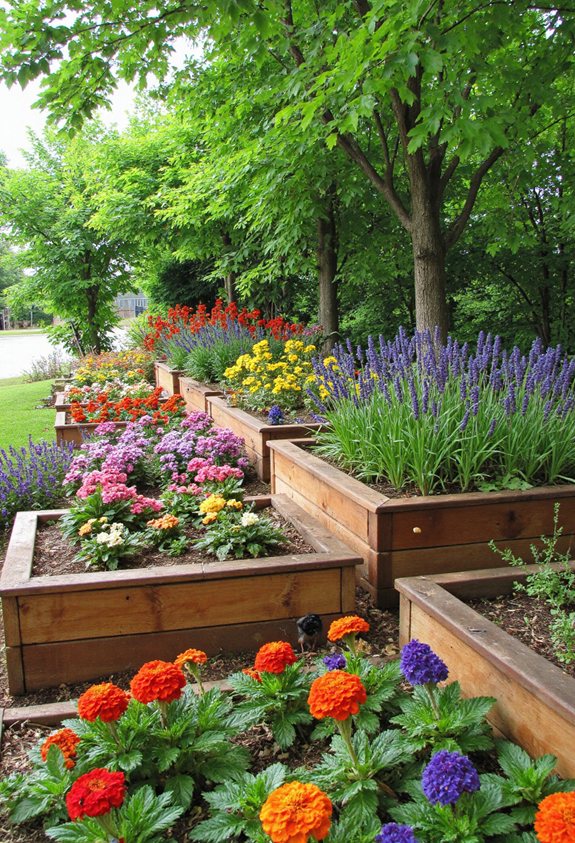 avantages de la conception de jardin surélevé