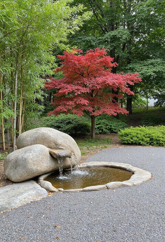 point focal accrocheur de jardin