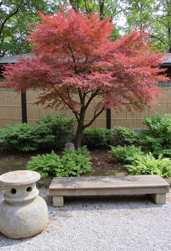 jardin japonais de thé sérénité