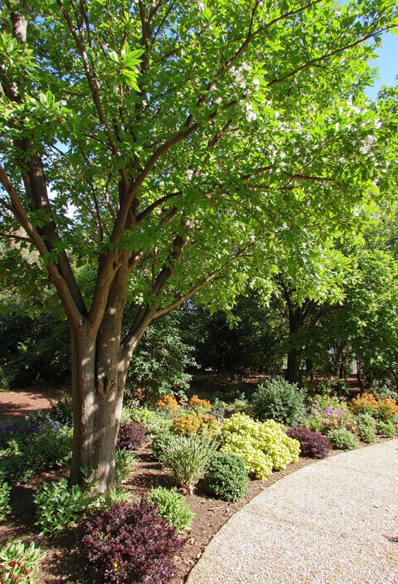 verger d'orange mexicaine en strates