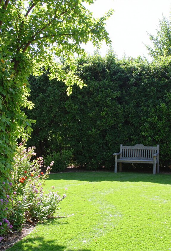 idées de haies de confidentialité luxuriantes