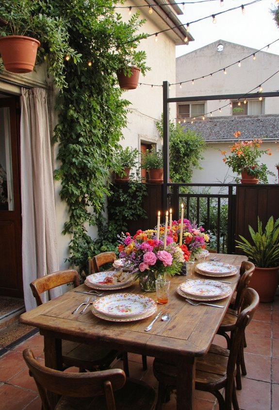 éclairage féerique extérieur