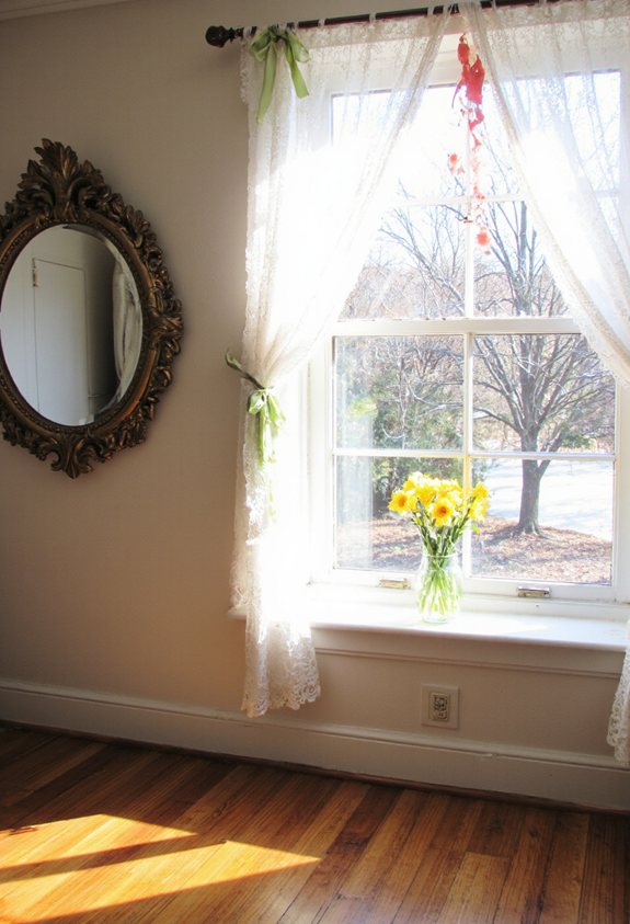 miroir amélioré éclairage naturel