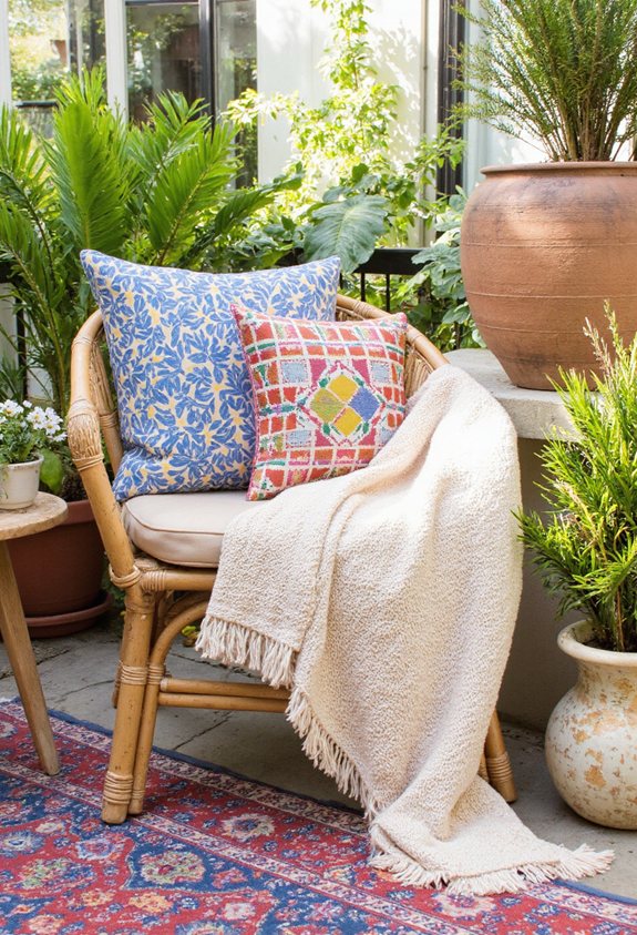 mélangez des textures douillettes de manière créative