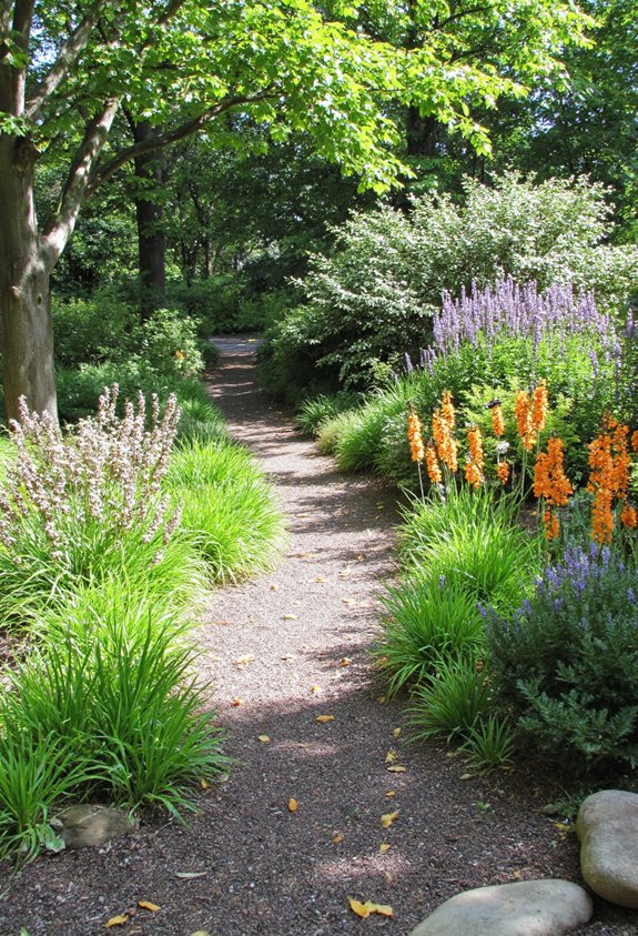 les plantes indigènes réduisent l'entretien