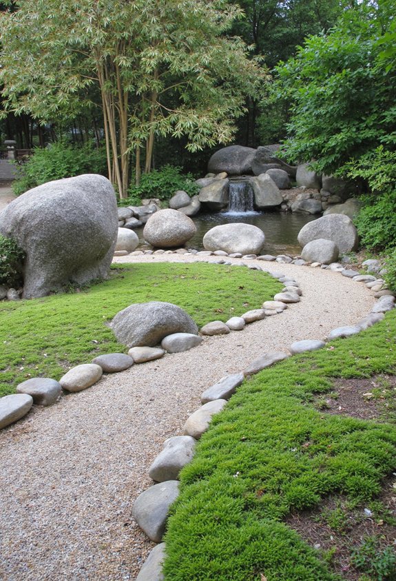 design de jardin organique et fluide