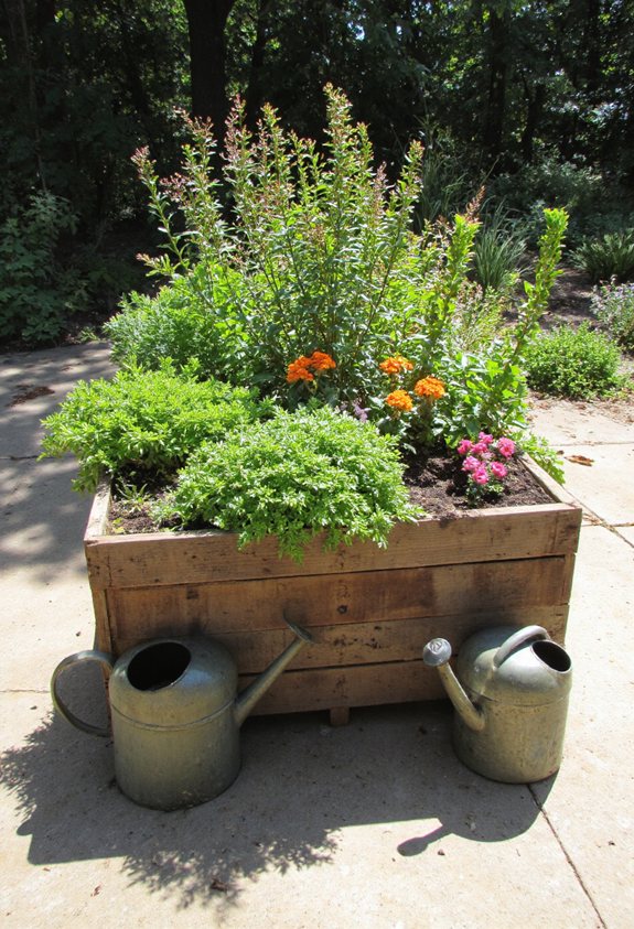 conseils pour l'entretien du jardin palette
