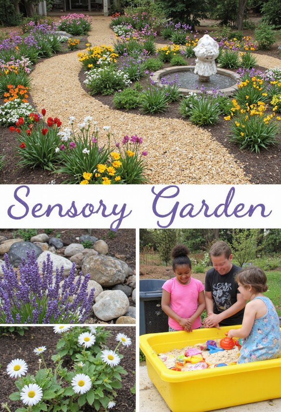 espaces de jardin familiaux ludiques