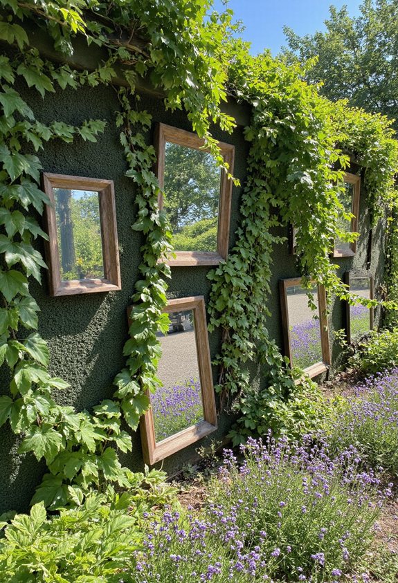 jeu de miroir vertical oasis