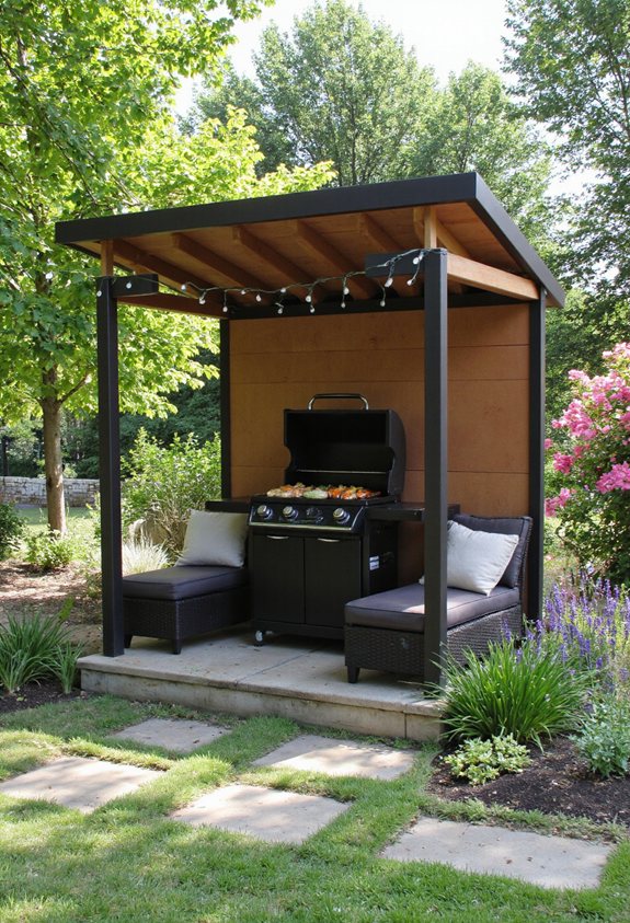 abribus de barbecue portable aventure
