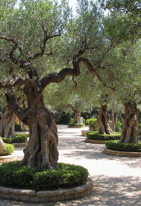 design de l'olivier sculpté