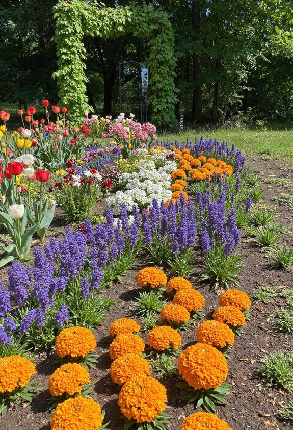guide de rotation des fleurs saisonnières