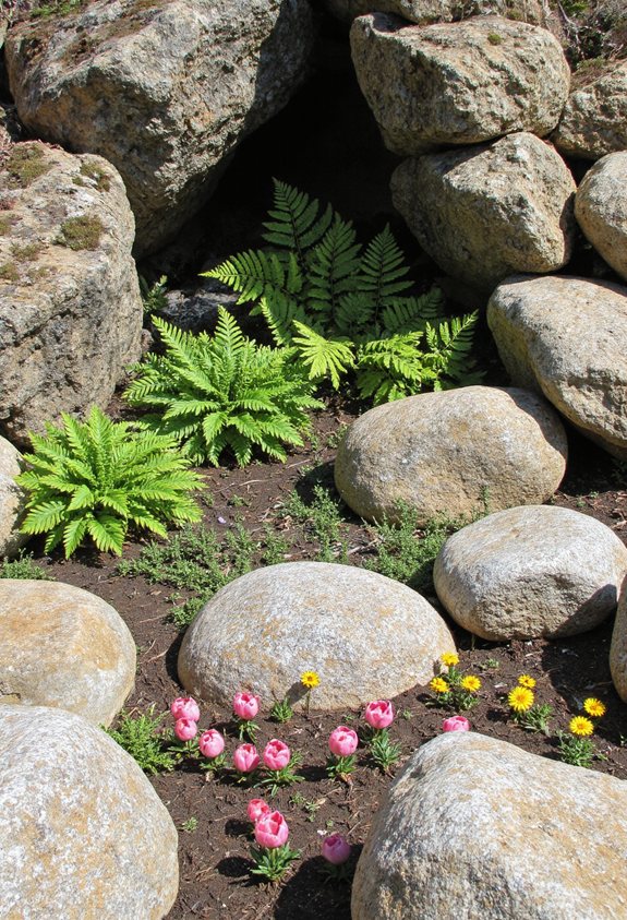 plantes de jardin rocheux saisonnières