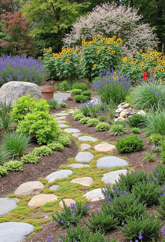 transformations de jardin sensoriel saisonnier