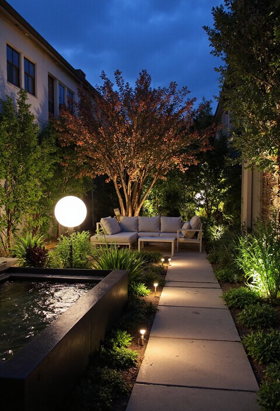 contrôle intelligent de l'éclairage extérieur