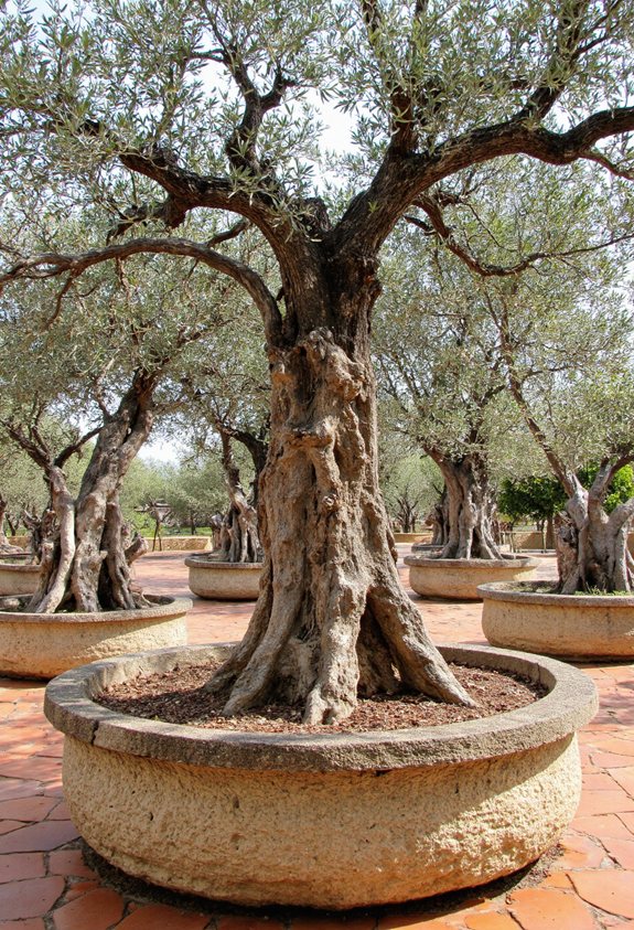 jardin de pierres ambiance méditerranéenne