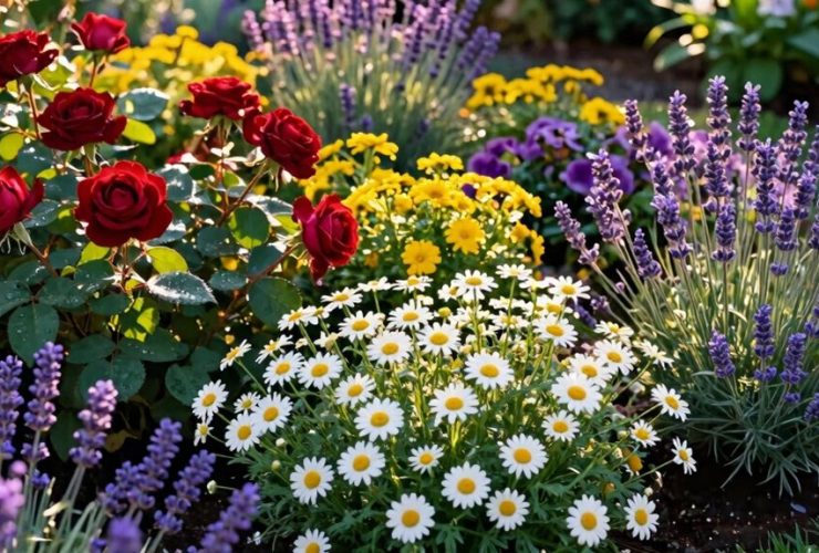 massifs floraux époustouflants