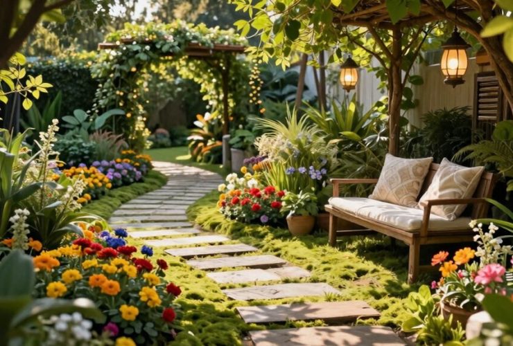 idées de jardin extérieur pratiques et élégantes