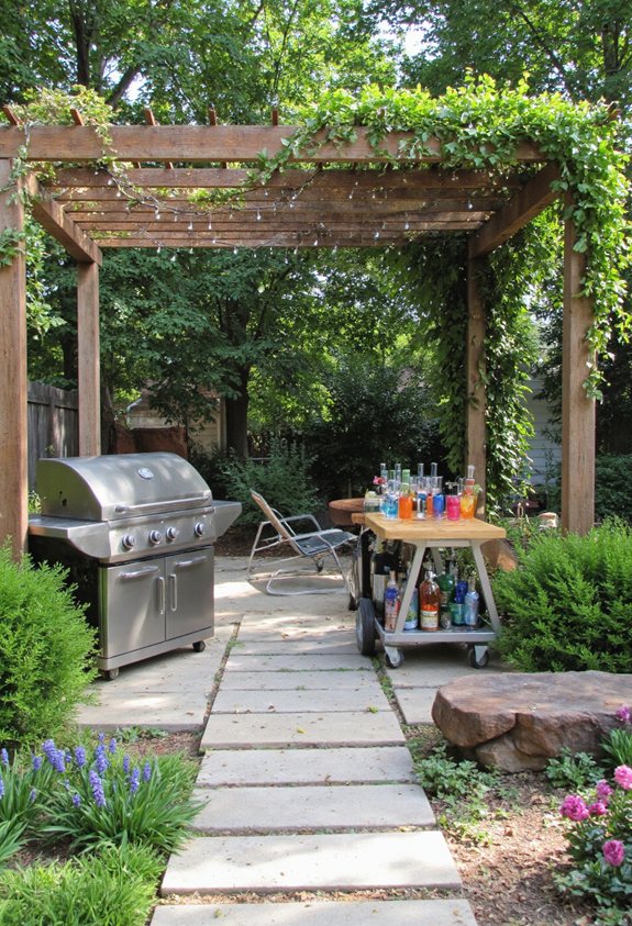 jardin d'été bar oasis