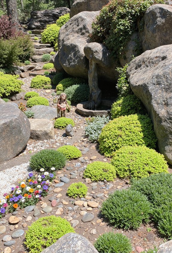 espaces de jardin féerique thématiques
