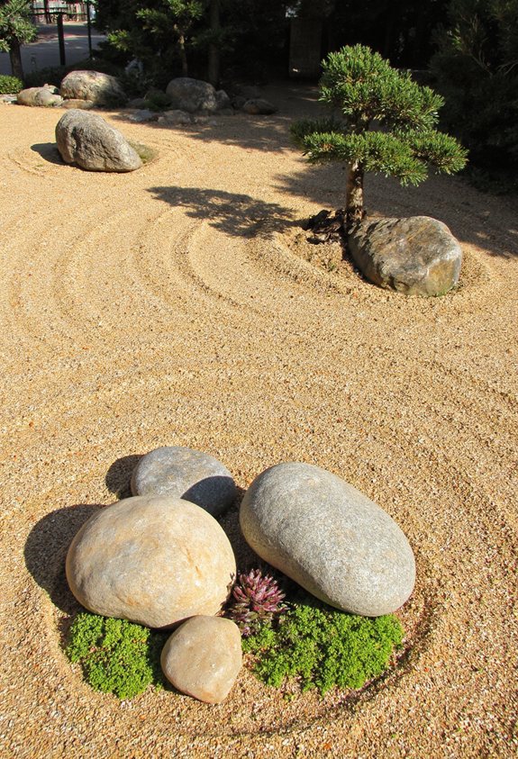 jardin zen tranquille oasis