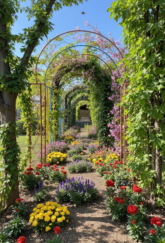 guide de treillis pour jardin vertical