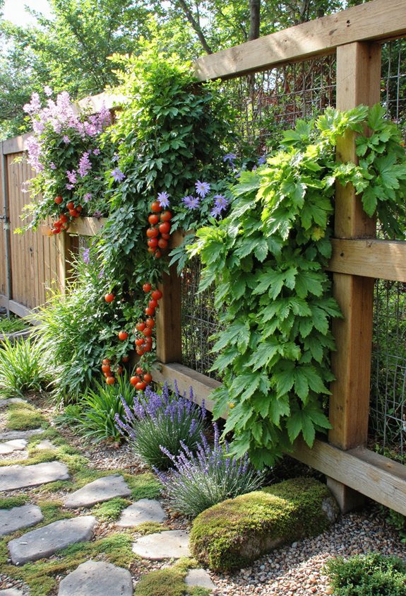 les jardins verticaux maximisent l'espace