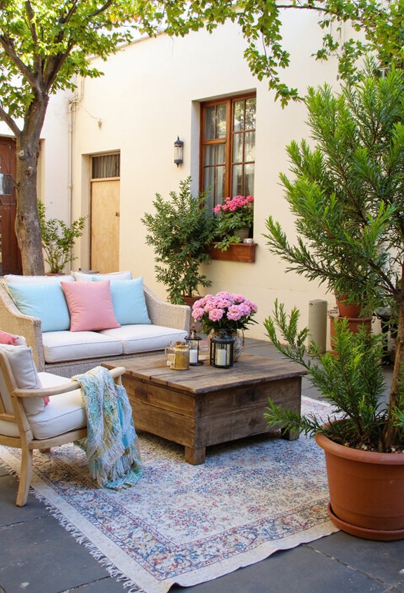 coussin d'extérieur vibrant confort