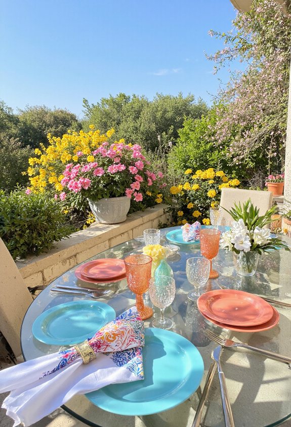 essentiels de restauration en plein air vibrants