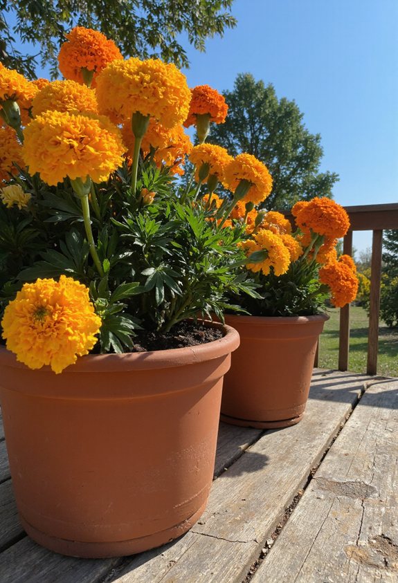 fleurs de jardin vibrantes et résilientes