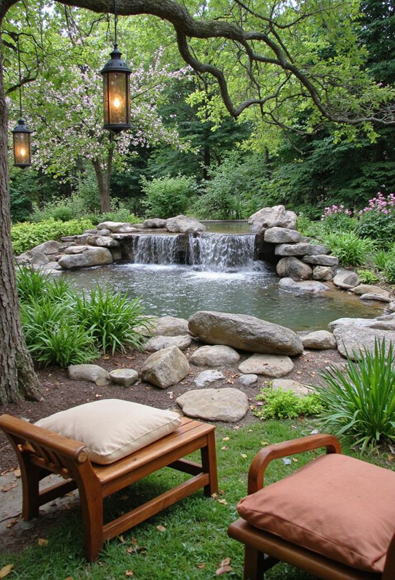 jardin en bord de mer espace de détente