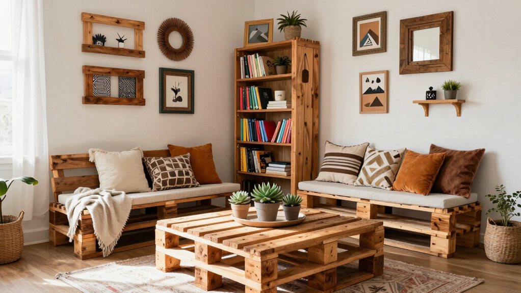 transformation intérieure en palette DIY