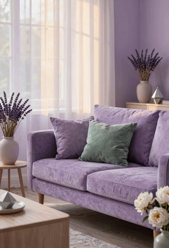 élégant tranquille lilas chic