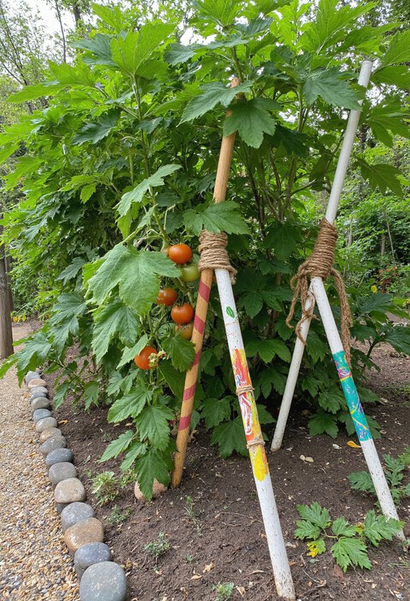 support de jardin amusant et élégant