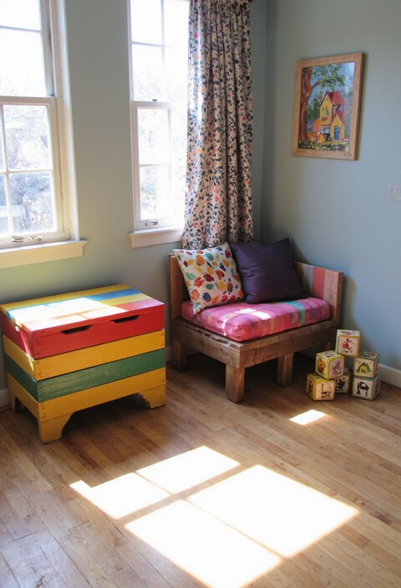 mobilier pour enfants sûr et ludique