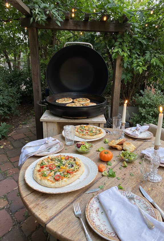 pain plat savoureux pour les repas en plein air