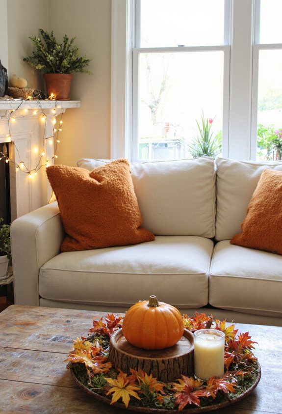 rafraîchissement de la décoration saisonnière