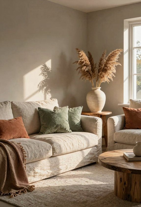 toile de fond douce et neutre