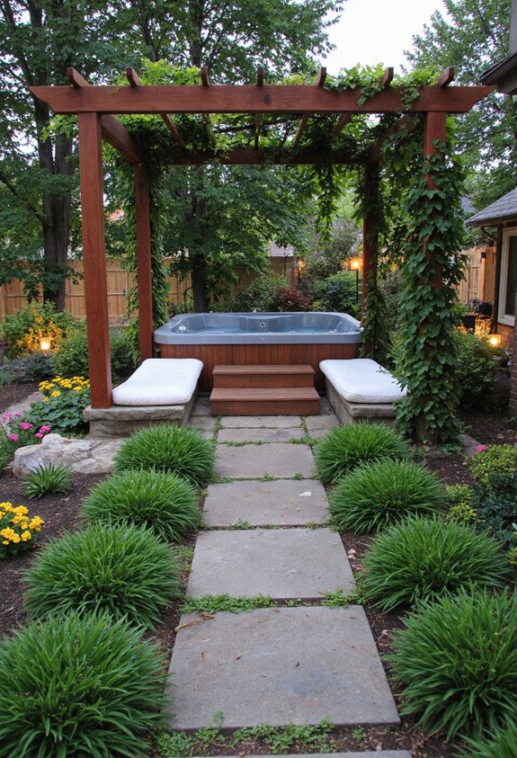 pergola élégante pour ombre