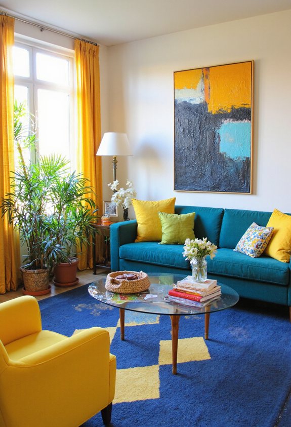 design de couleur vive et audacieuse