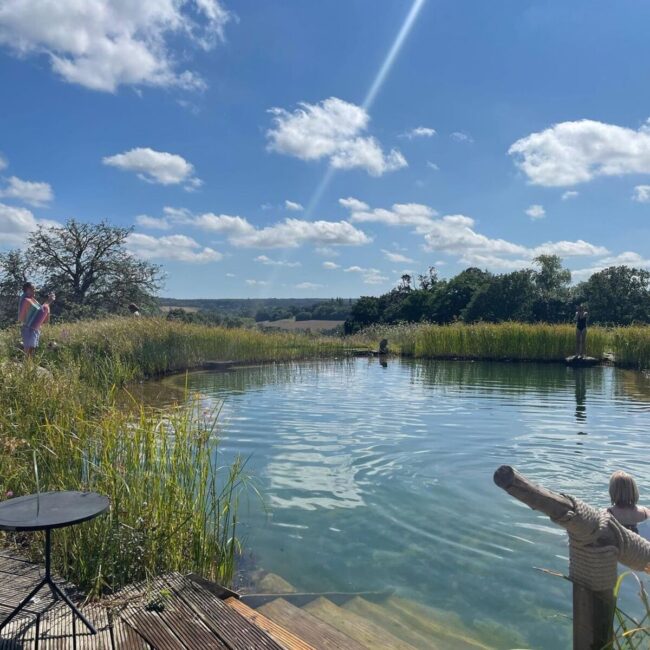 Le parcours aquatique en pleine nature sauvage