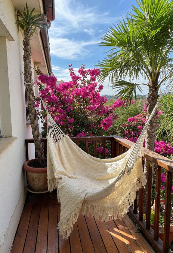 guide de relaxation sur le hamac de balcon