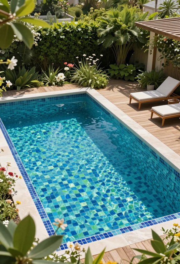 piscines en contrebas compactes pour l'été