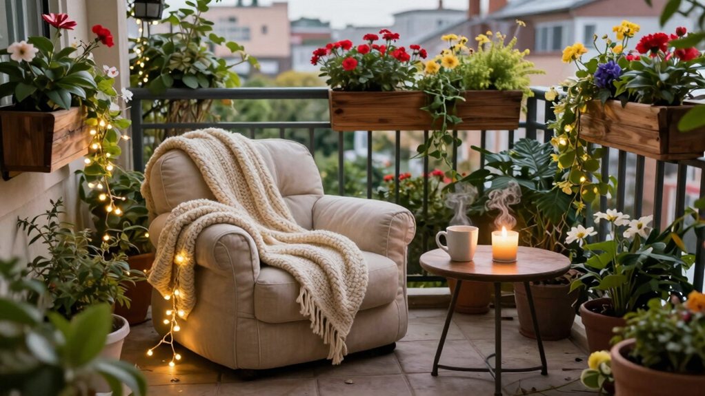 idées d'amour pour un balcon cosy