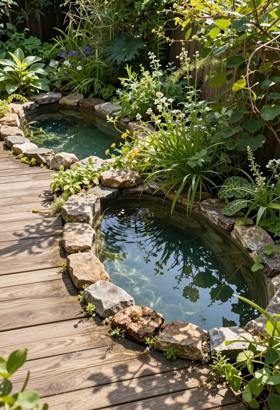 piscine naturelle rustique de jardin
