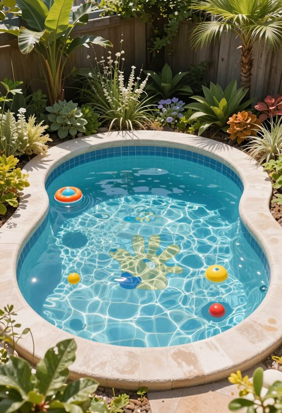 caractéristiques de piscine familiale sécurisée